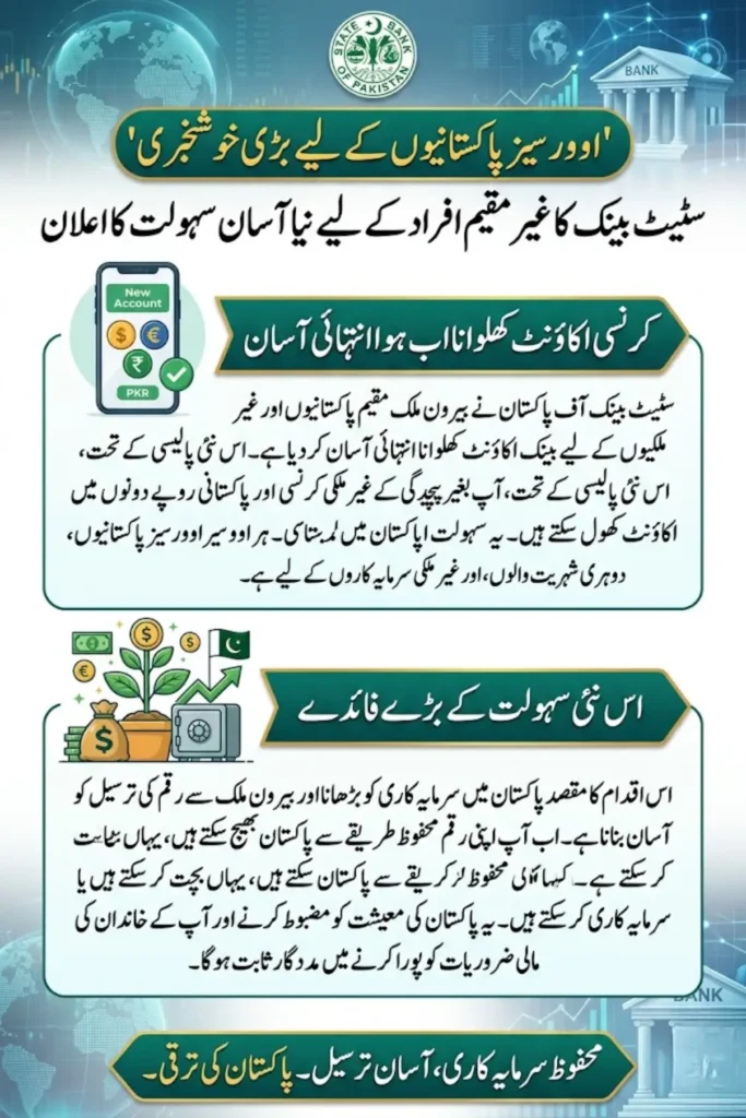 SBP Announces New Facility for Non-Residents: Easy Account Opening & Investment Opportunities in Pakistan